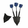 Wall Mounted 3 Dart Holder 2pcs (Black)