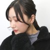 Shinjuku Ginokura Double Dice Charm Stud Earrings 1P for One