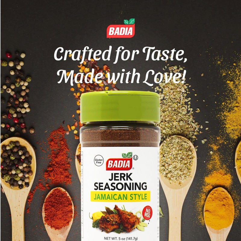 Badia Jerk Seasoning Jamaican Style, 5 oz - Bold Spicy