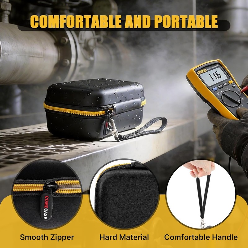 Comecase Hard Carrying Case for Fluke 117 115 116 101