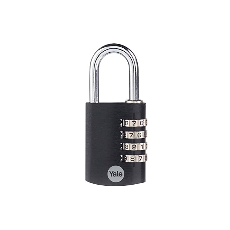 Yale 4 Digit Combination Lock Outdoor Waterproof Padlock for School
