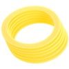 6 Packs Canister Toilet Flush Valve Seal Replacements for Toilets