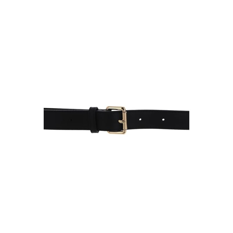 Valentino Emma Winter Belt W120 Nero/Oro - Can be Shortened,