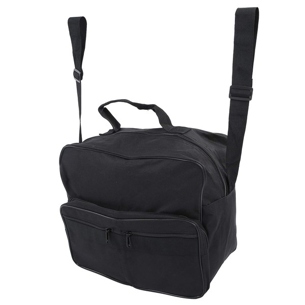 Wheelchair Bag, Universal Wheelchair Storage Bag Large Capacity Waterproof Scooter Backpack Portable Wheelchair Accessories (Black)