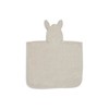 Jollein Badeponcho 65x62 cm Nougat Kapuzenbadetuch Handtuch beige | 533-550-00093