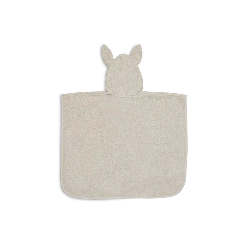 Jollein Badeponcho 65x62 cm Nougat Kapuzenbadetuch Handtuch beige | 533-550-00093