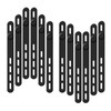 [Set of 12, 4 Hole Adjustment, Easy Installation] Cable Clip,