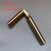 Mini Retro Kerosene Lighter for Everyday Carry – Wind-Resistant Brass-Style