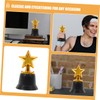 KICHOUSE Miniature Star Trophies 8pcs Sports Achievement Awards Football Soccer
