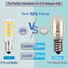 GFLSD E14 LED Bulbs Dimmable,4W 120V 350LM T4 40W Halogen