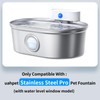 uahpet Replacment Pump for Stainless Steel Pet Water Fountain Pro