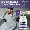 Gaba 500mg - 100 Capsulas. Ácido Gamma Aminobutírico - Pure