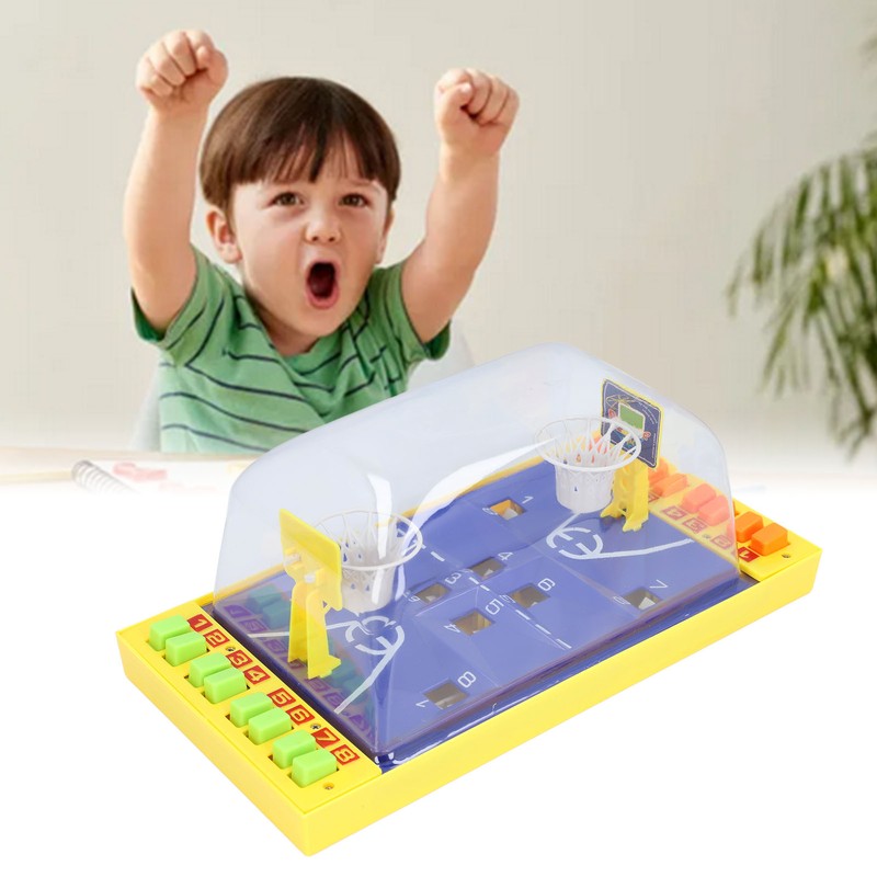 Interactive Basketball Game Toy Improve Finger Dexterity Dual Player Finger