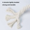 Natural Cotton Rope (3/4 in x 100 ft) Soft White