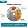 Makita D-74821-5 3" Stainless Steel Cut Off Wheel for Metal