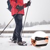 4pcs Snowshoe Straps, 9x0.8 Inch Snowboard Binding Straps Adjustable Ski