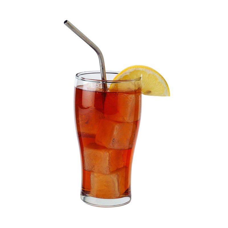 Joie Kitchen Gadgets 4pc Reusable Stainless Steel Straws with Cleaning