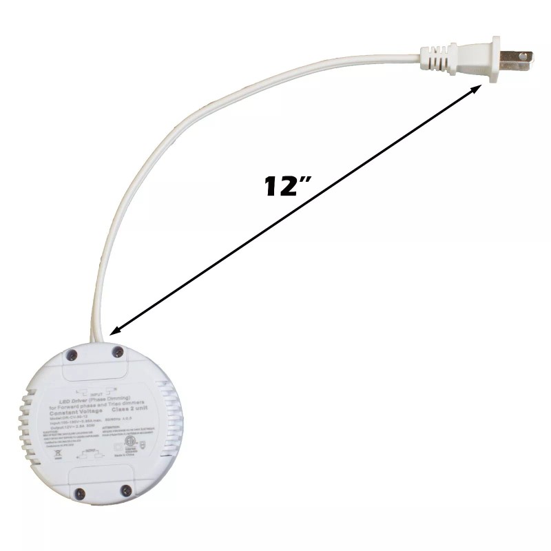 LEDUPDATES 2x 20" white LED Light for Under cabinet Display