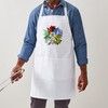 CafePress Eastern Star Floral Emblems BBQ Kitchen Apron with Pockets,