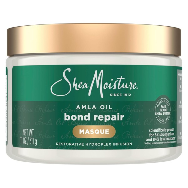SheaMoisture Bond Repair Masque Amla Oil Deeply Moisturizes and Visibly