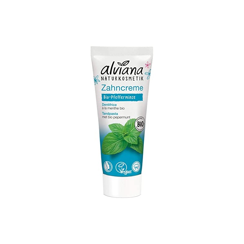 Alviana Naturkosmetik Zahncreme Minze, 75ml