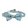 Cute Sushi Cat Collar in Mint with Bow Tie, Quick