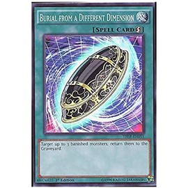 yugioh - Burial from a Different Dimension THSF-EN051 1st Edition Super Rare - The Secret Forces