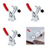 4 Toggle Clamp GH-201-B Red Horizontal Clamp Quick Release Tool
