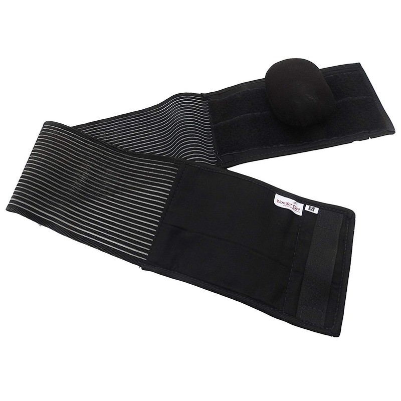 Hulara Navel Hernia Support Belt with Removable Foam Pressure Pad