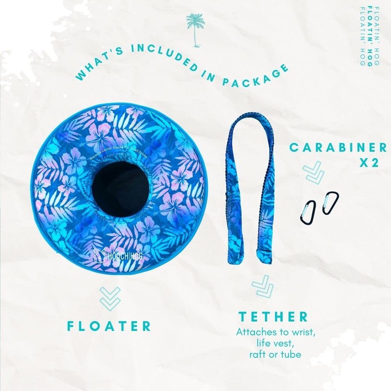 Hooch Hog Floating Cup Holder, Can Holder & Beer Holder