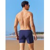 AI'MAGE Men's Sexy Swimsuit Sqaure Leg Swim Trunks Summer Quick