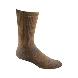 Bates Men's Tactical Mid Calf Socks, Coyote Brown, M