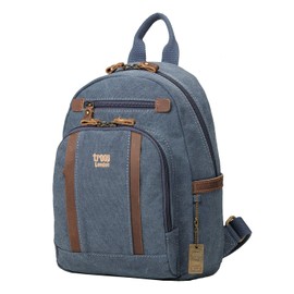 TRP0255 Troop London Classic Canvas Backpack - Small - Ash Grey