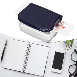 Topiky Mini Binding Machine, 6 Holes Cinch Book Binding Machine, Punching 5 Sheets, for A4 30 Holes B5 26 Holes A5 20 Holes Flipchart Inner Pages Punching(Blue)