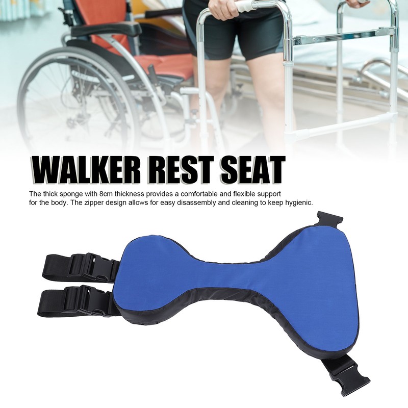 Walker Rest Seat Easy Installation Replacement Accessory Attachable Seat for