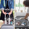 2 Pieces Clear Travel Makeup Cosmetic Toiletry Organizer Bag, Waterproof