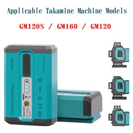 Batería de litio TK5200 para Takamine GM120S/GM160/GM120 nivel láser