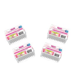 Cotton Baby Safety Swabs 55 Ct (pack of 4) 220 Count 100% Cotton