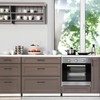Ravinte Decor 30 Pack Black Cabinet Handles - 3" Hole