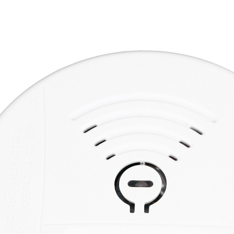 CO Detector Battery Operated Audible and Visual Mini CO Alarm