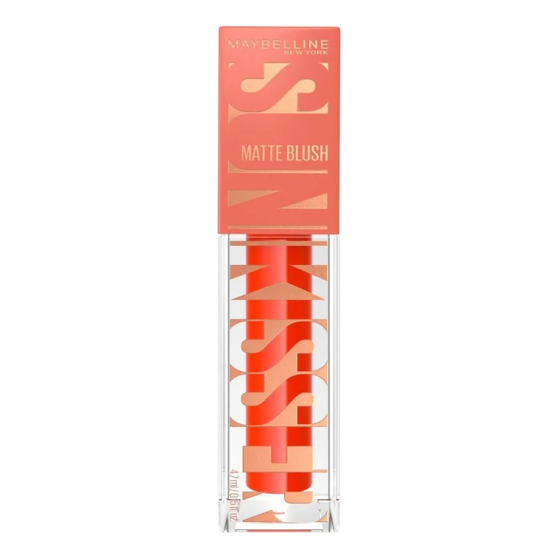 Maybelline Blush mate líquido Sunkisser, 4.7ml, fórmula con Vitamina E,