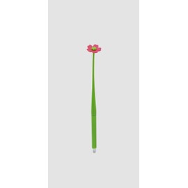 ZEUP BEAULEAF 920959 Water-Based Ballpoint Pen, Flower Pink