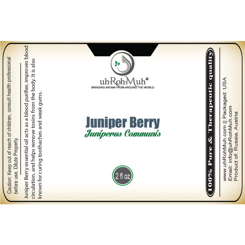 2 oz Juniperberry Essential Oil with Pipette
