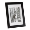 Hampton Frames KENT Paperwrap Poster Photo Display Frame Glass Black