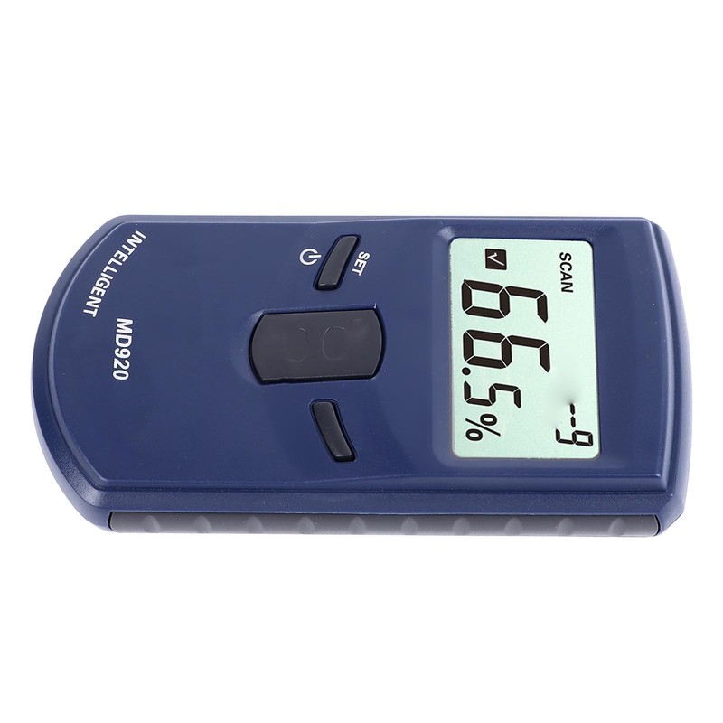 2 in 1 Moisture Meter High Accuracy LCD Display Density