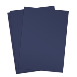Sand Texture Polycovers - Square Corners - 12 Mil Letter Size - Navy - Durable and Elegant - 100 Pack