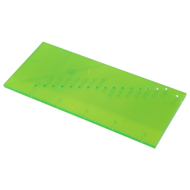 Magnetic Seam Guide Set Resistance Ruler Perforated Seam Measurement Quilting