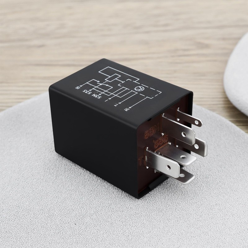ECSiNG 6 Pin Interval Wiper Relay 321955531A Compatible with Golf