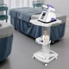 Mobile Salon Trolley Stand, Beauty Roller Cart with Three Shelf