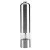 Stainless Steel Electric Kitchen Pepper Grinder Cordless Battery Powered Adjustable